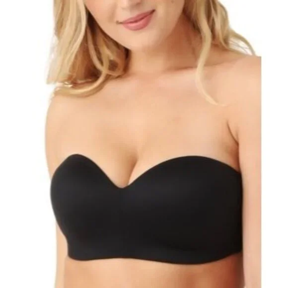 Wacoal Women's Staying Power Convertible Strapless Bra Black 854372 34DD NWT - Picture 1 of 4